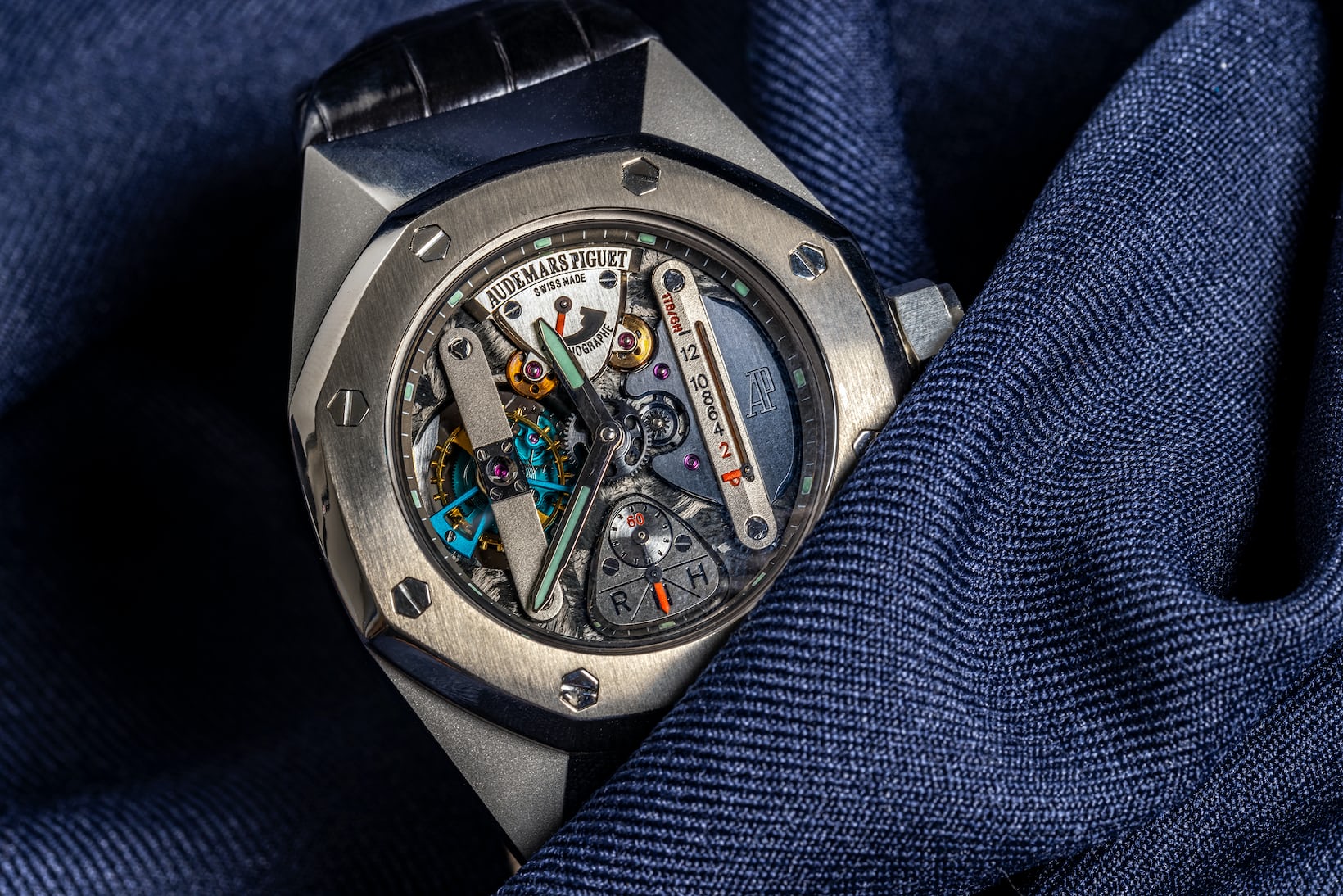 A Pair Of UK Perfect Replica Audemars Piguet Royal Oak Concepts, Including A Unique Piece Dynamograph