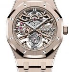 New 2024 Swiss Made Audemars Piguet Royal Oak Tourbillon Openworked Sand Gold Fake Watches UK