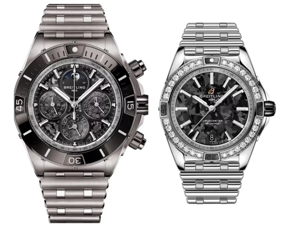 Breitling Super Chronomat Valhalla watch design comparison